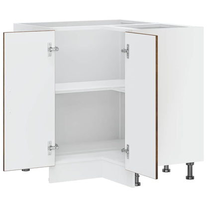 Köksinredning Underskåp Hörnbänkskåp "Porto" Rökfärgad ek