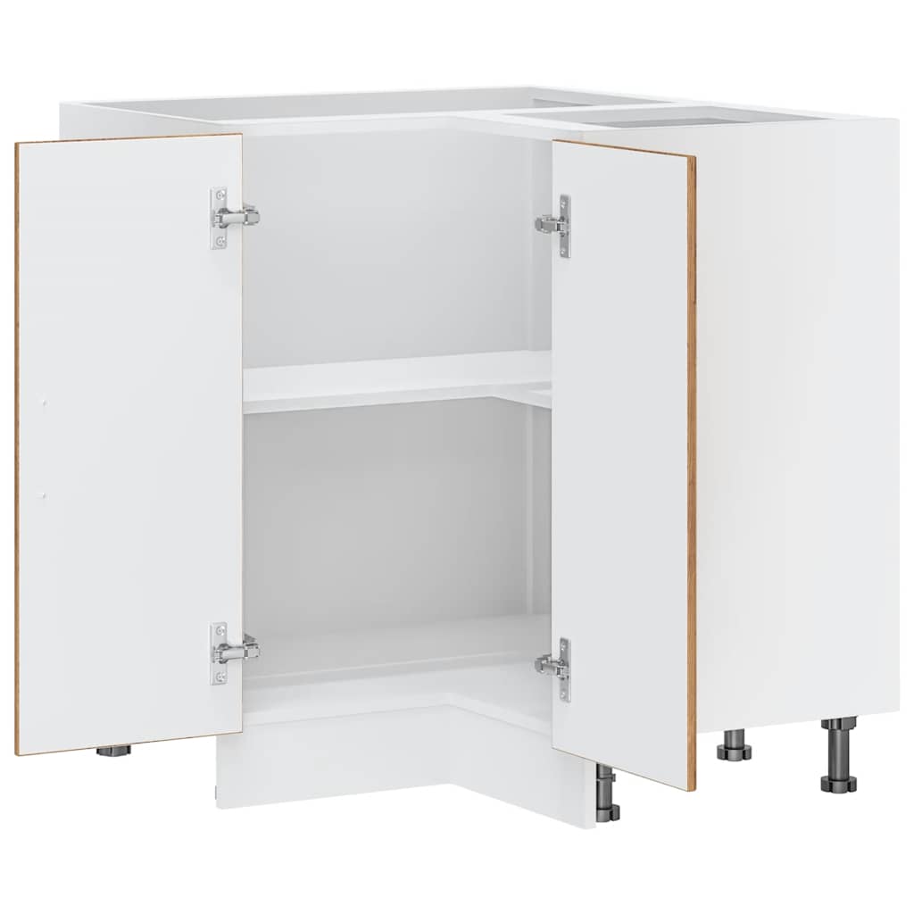 Köksinredning Underskåp Hörnbänkskåp "Porto" Åldrat Trä