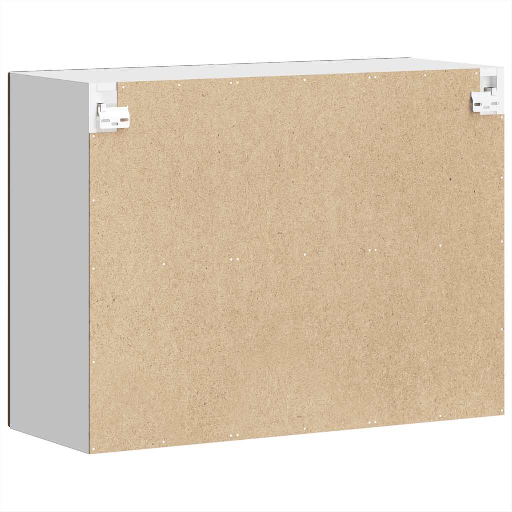 Köksinredning Överskåp glasdörr Porto Brun ek