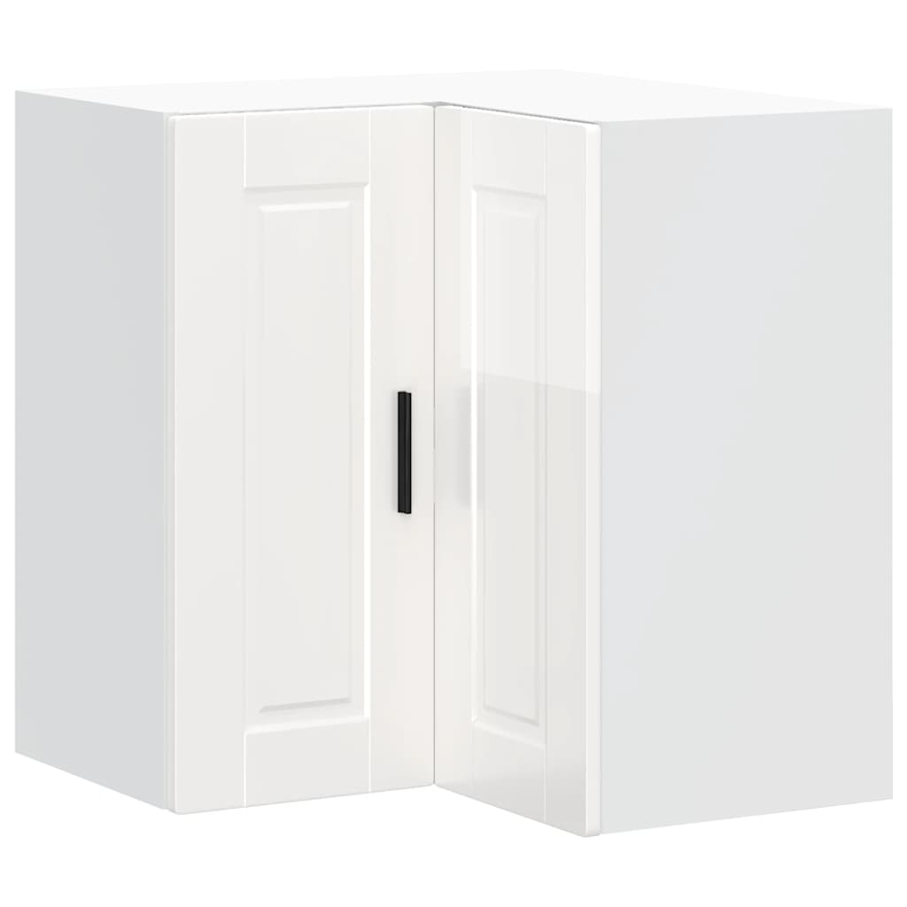 Köksinredning Överskåp Hörnskåp Porto Högglans Vit