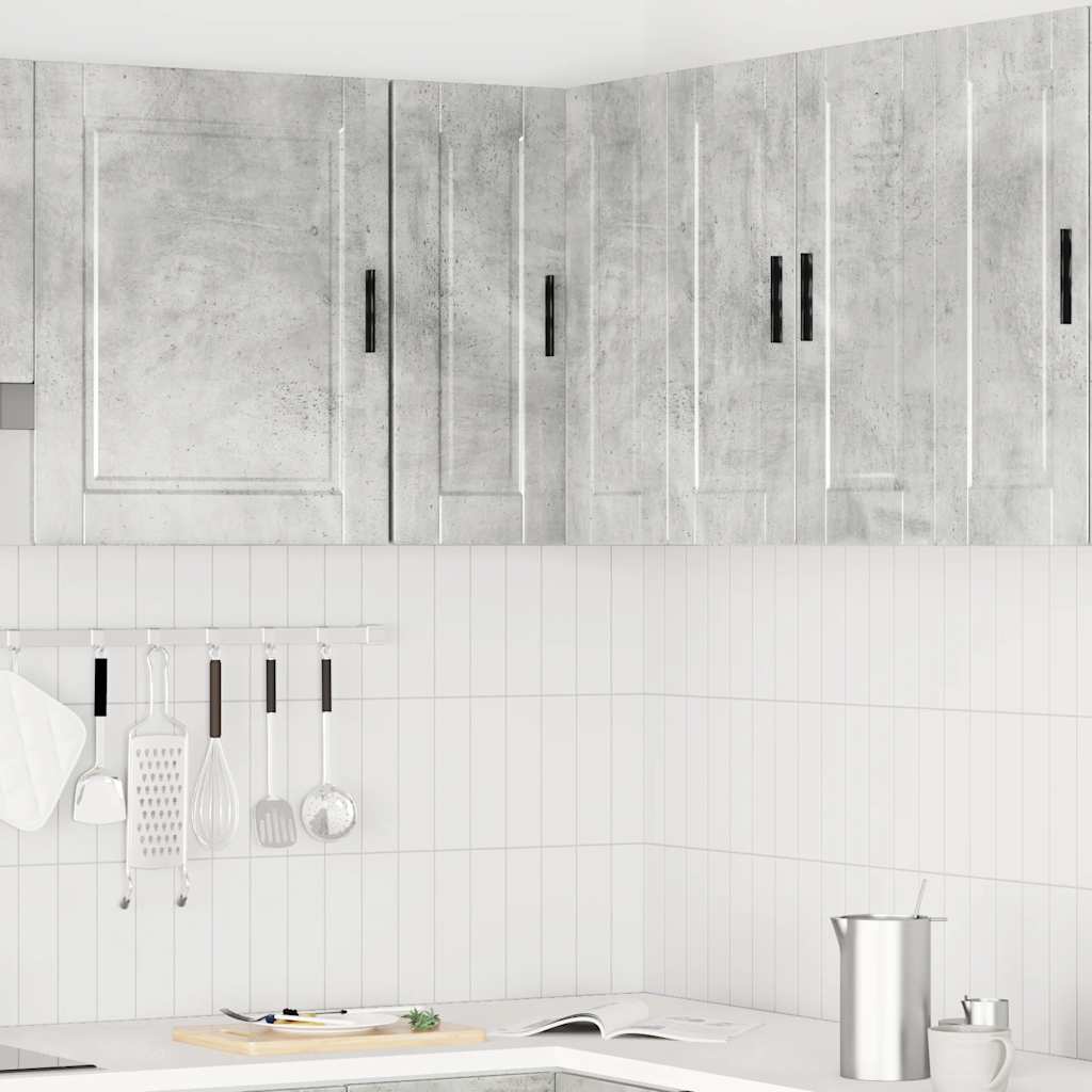 Köksinredning Överskåp hörnskåp Porto Betonggrå