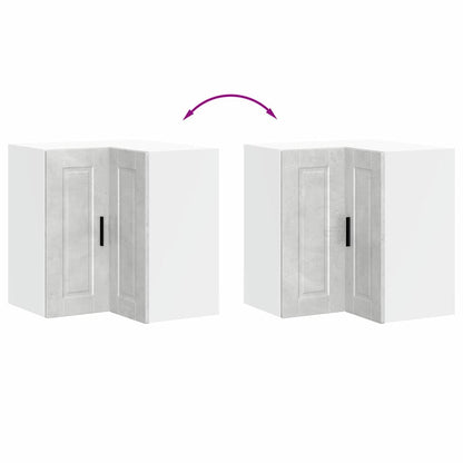 Köksinredning Överskåp hörnskåp Porto Betonggrå