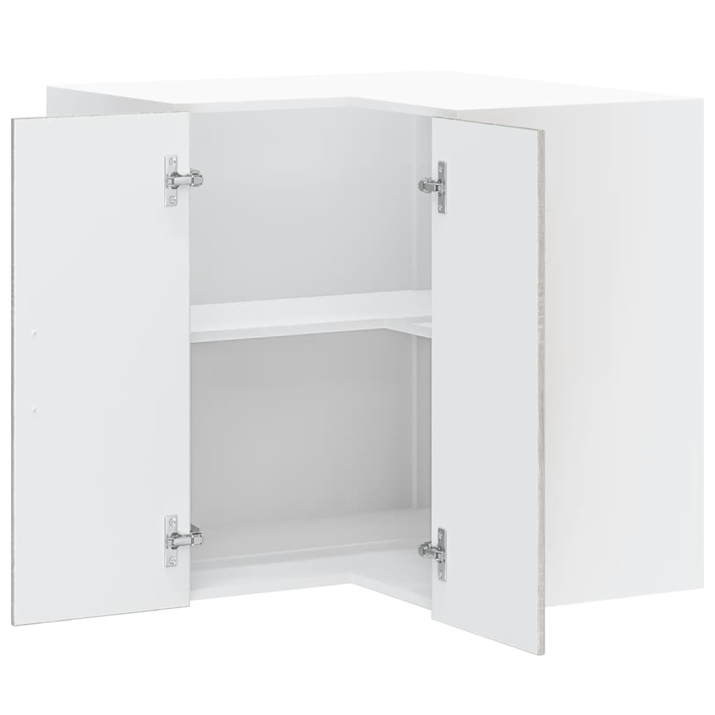 Köksinredning Överskåp hörnskåp Porto Sonoma Grå