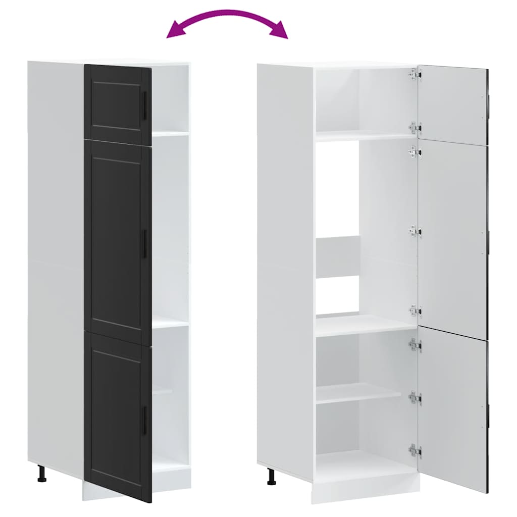 Köksinredning Köksskåp Porto svart