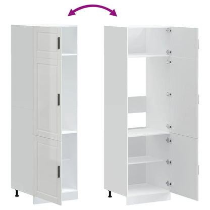 Köksinredning Köksskåp Porto Högglans Vit