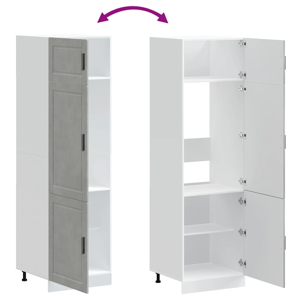 Köksinredning Köksskåp Porto Betonggrå