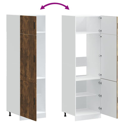 Köksinredning Köksskåp Porto Rökfärgad ek