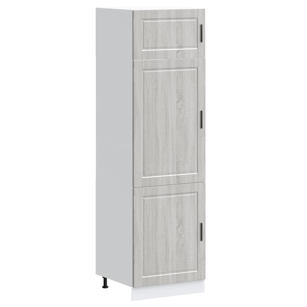 Köksinredning Köksskåp Porto Sonoma Grå