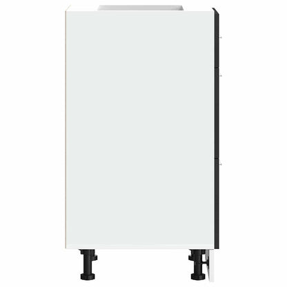 Köksinredning Underskåp Bänkskåp “Lyon” Svart 40x46x81,5 cm