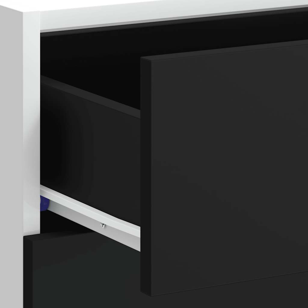 Köksinredning Underskåp Bänkskåp “Lyon” Svart 40x46x81,5 cm