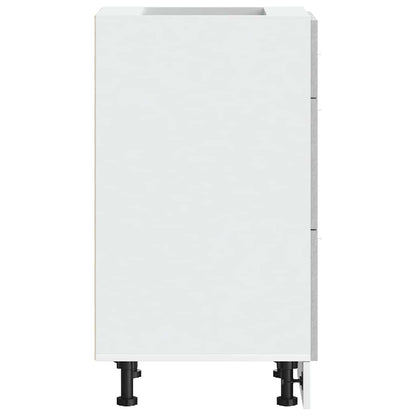 Köksinredning Underskåp “Lyon” Betonggrå 40x46x81,5 cm