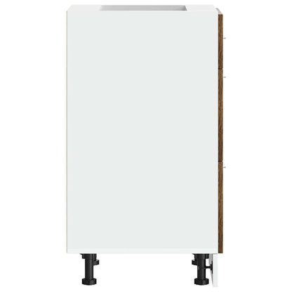 Köksinredning Underskåp Bänkskåp “Lyon” rökt Ek 40x46x81,5 cm