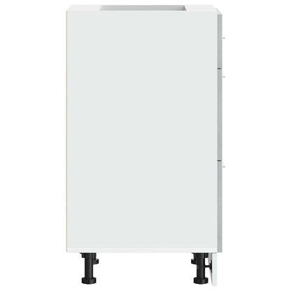 Köksinredning Underskåp Bänkskåp “Lyon” Sonoma Grå 40x46x81,5 cm