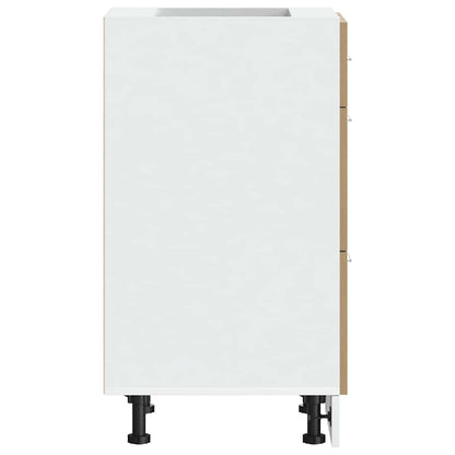 Köksinredning Underskåp Bänkskåp “Lyon” hantverksmässig Ek 40x46x81,5 cm