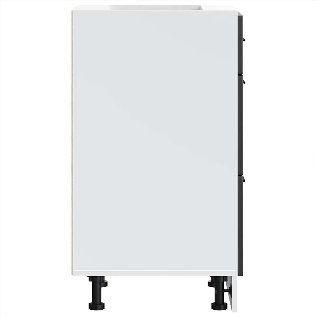 Köksinredning Underskåp Porto svart