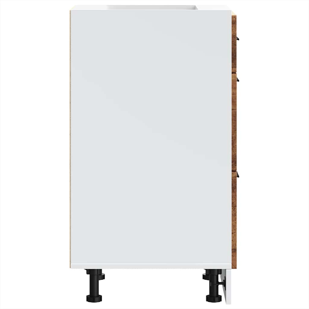 Köksinredning Underskåp Porto Åldrat Trä