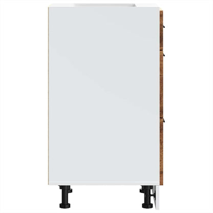 Köksinredning Underskåp Porto Åldrat Trä