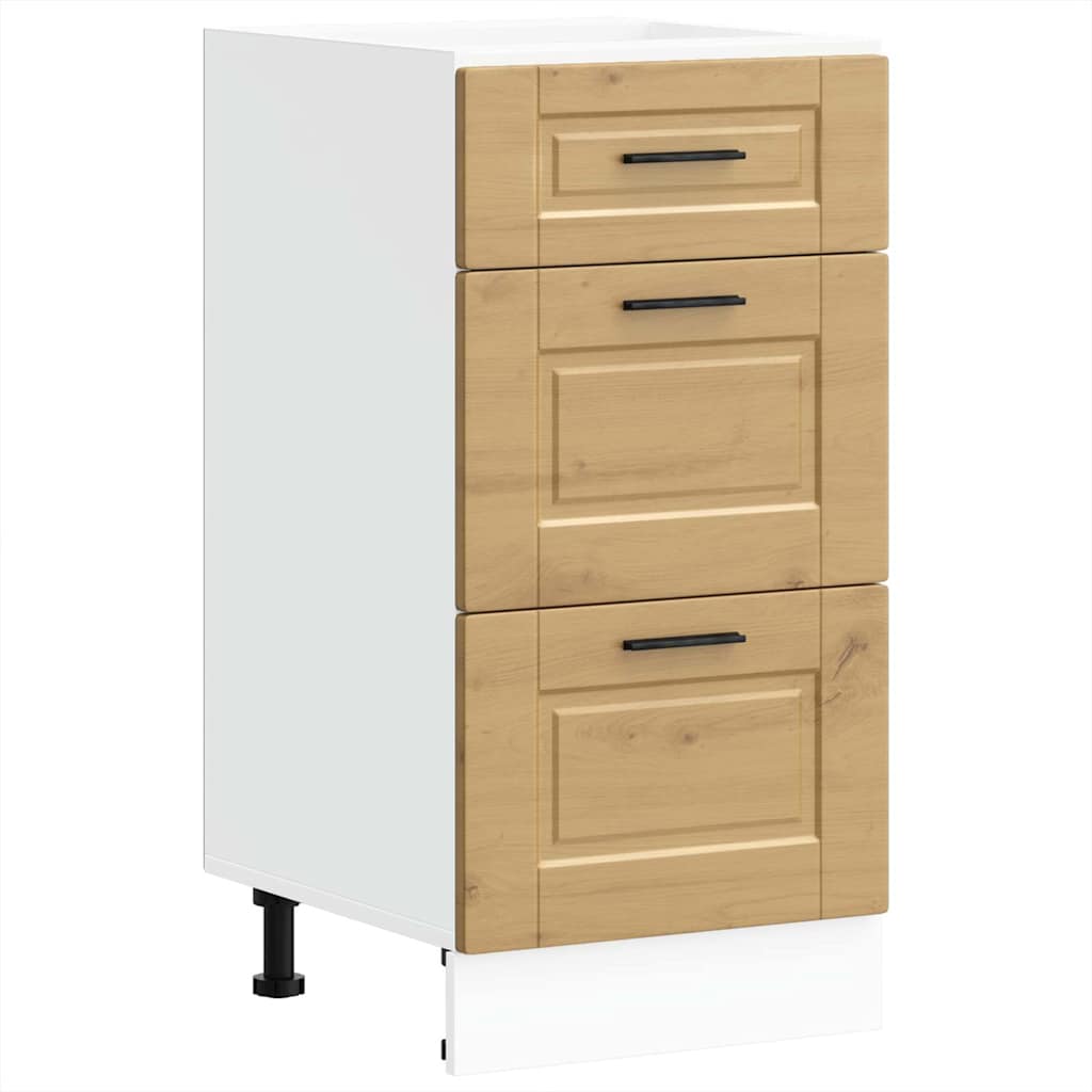 Köksinredning Underskåp Porto Artisan ek