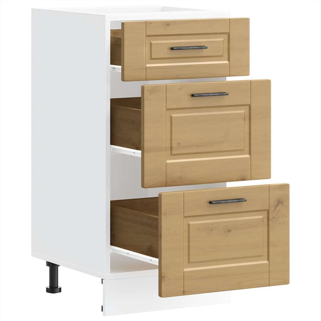 Köksinredning Underskåp Porto Artisan ek