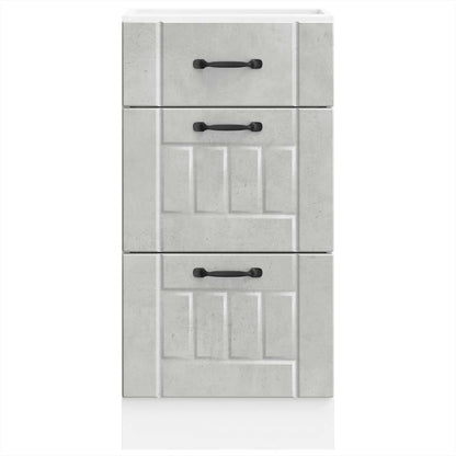 Köksinredning Underskåp Lucca Betonggrå