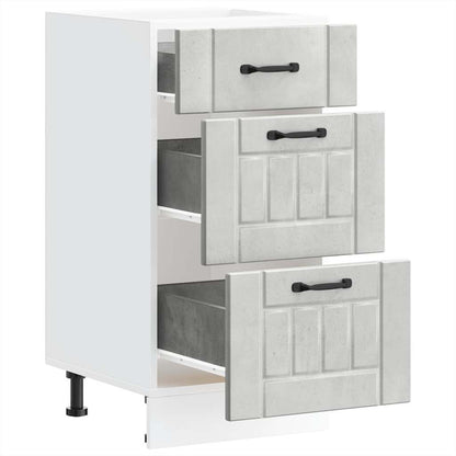 Köksinredning Underskåp Lucca Betonggrå