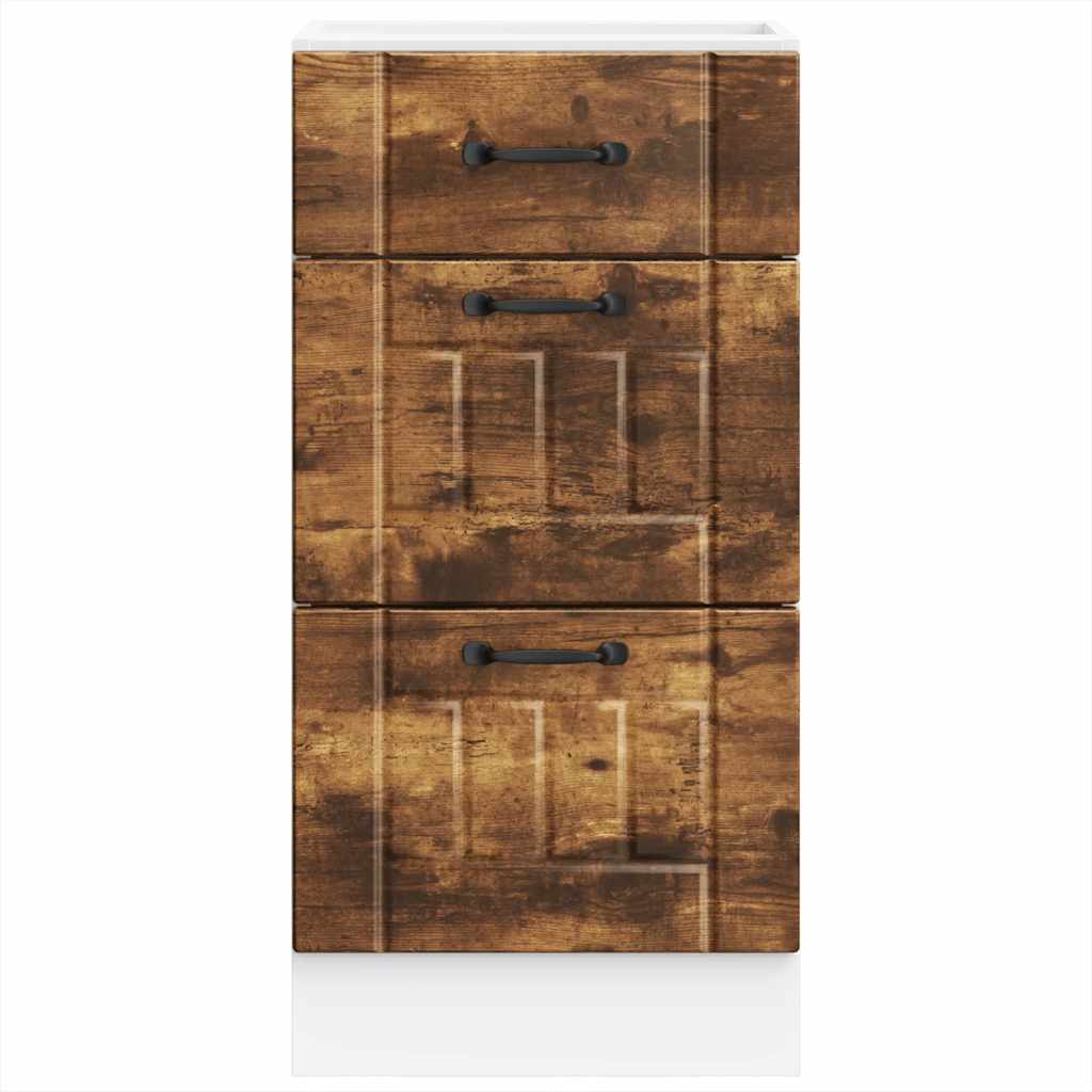 Köksinredning Underskåp Lucca Rökfärgad ek