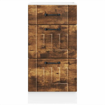 Köksinredning Underskåp Lucca Rökfärgad ek