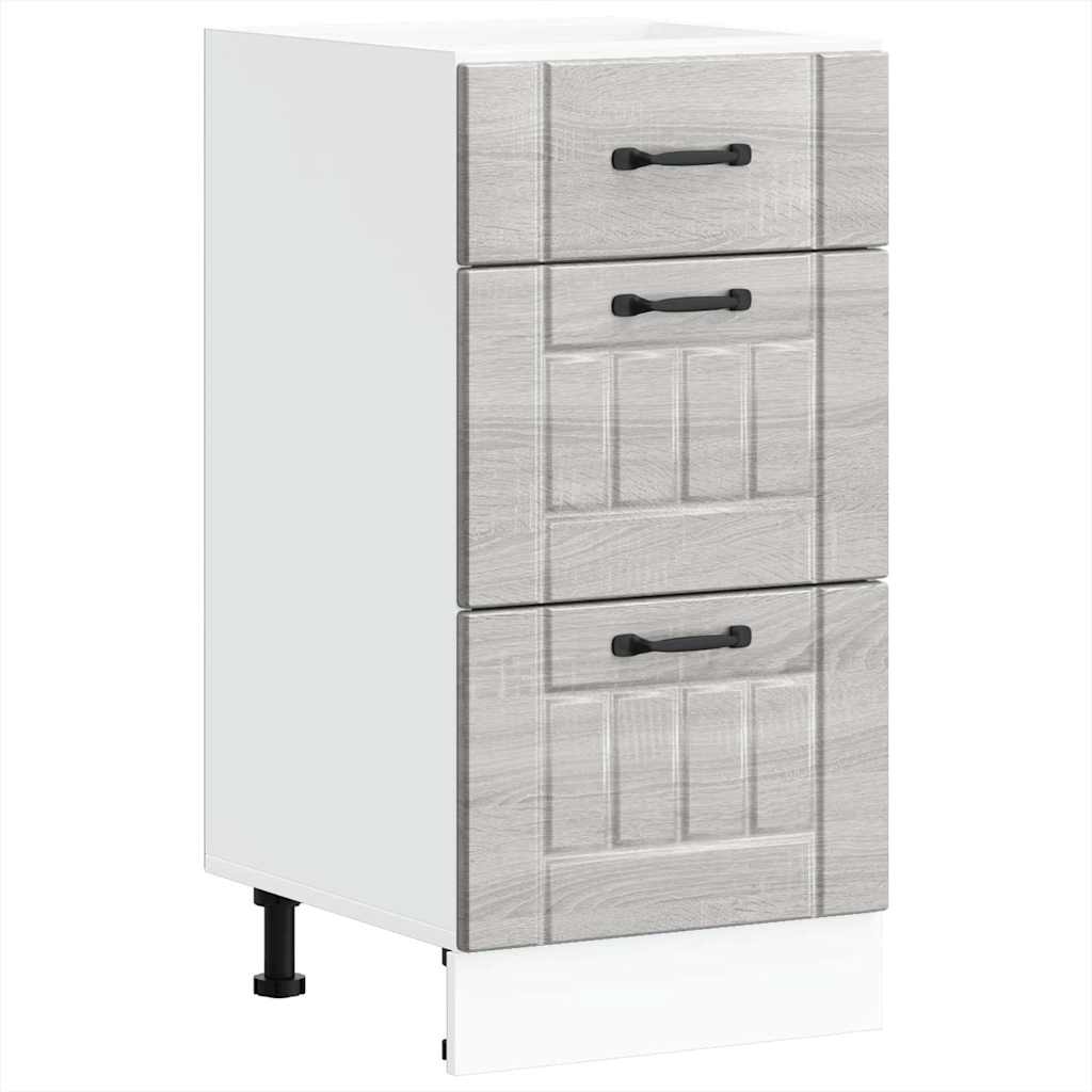 Köksinredning Underskåp Lucca Sonoma Grå