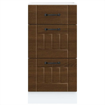 Köksinredning Underskåp Lucca Brun ek