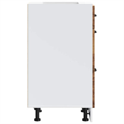 Köksinredning Underskåp Lucca Åldrat Trä