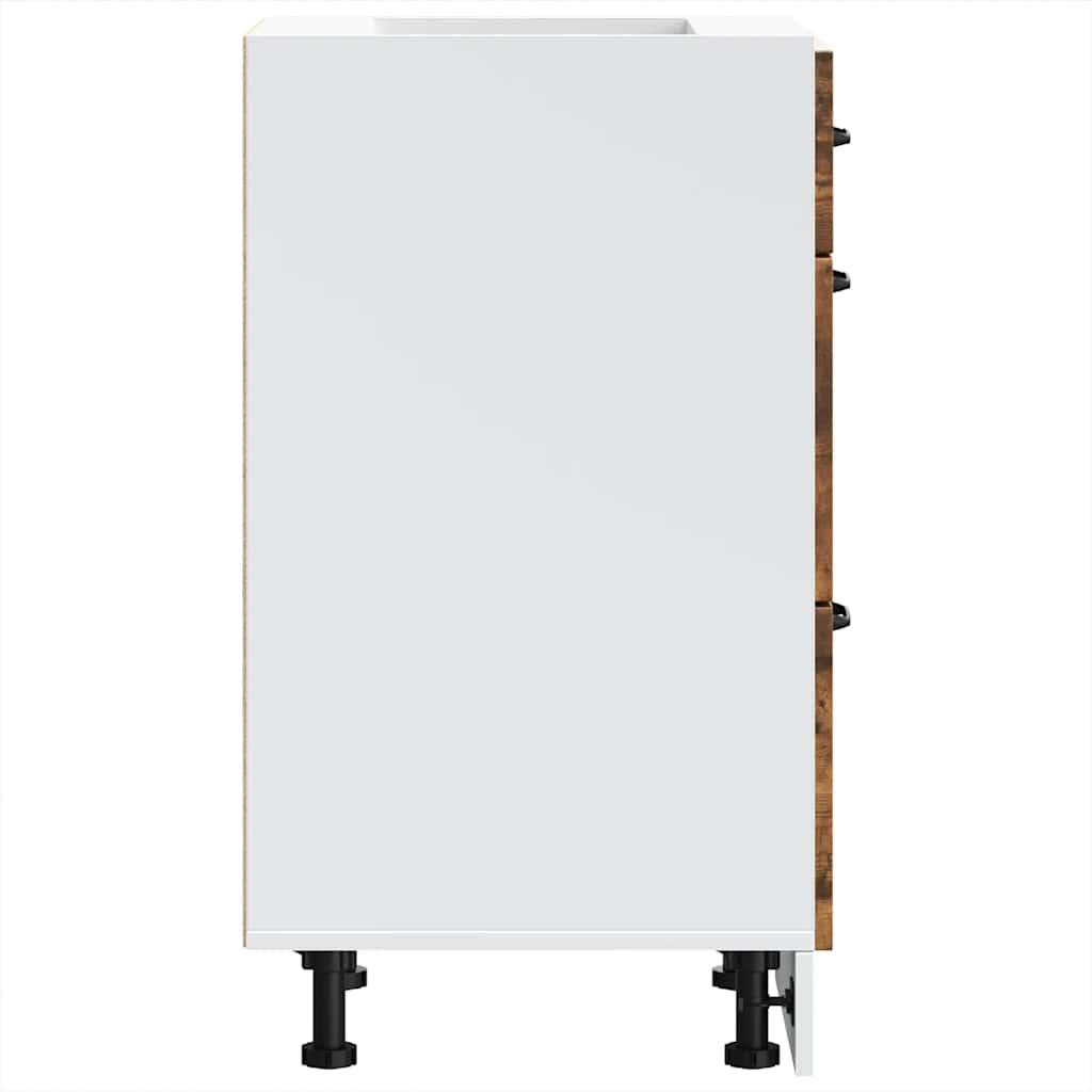 Köksinredning Underskåp Kalmar Rökfärgad ek