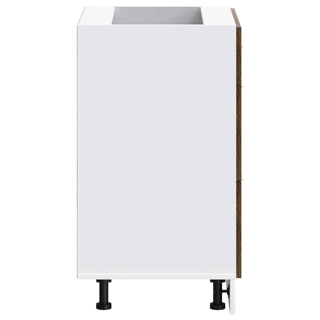 Köksinredning Underskåp “Lyon” rökt ek