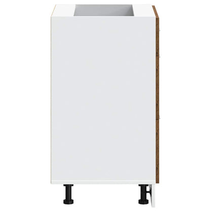 Köksinredning Underskåp “Lyon” Åldrat Trä