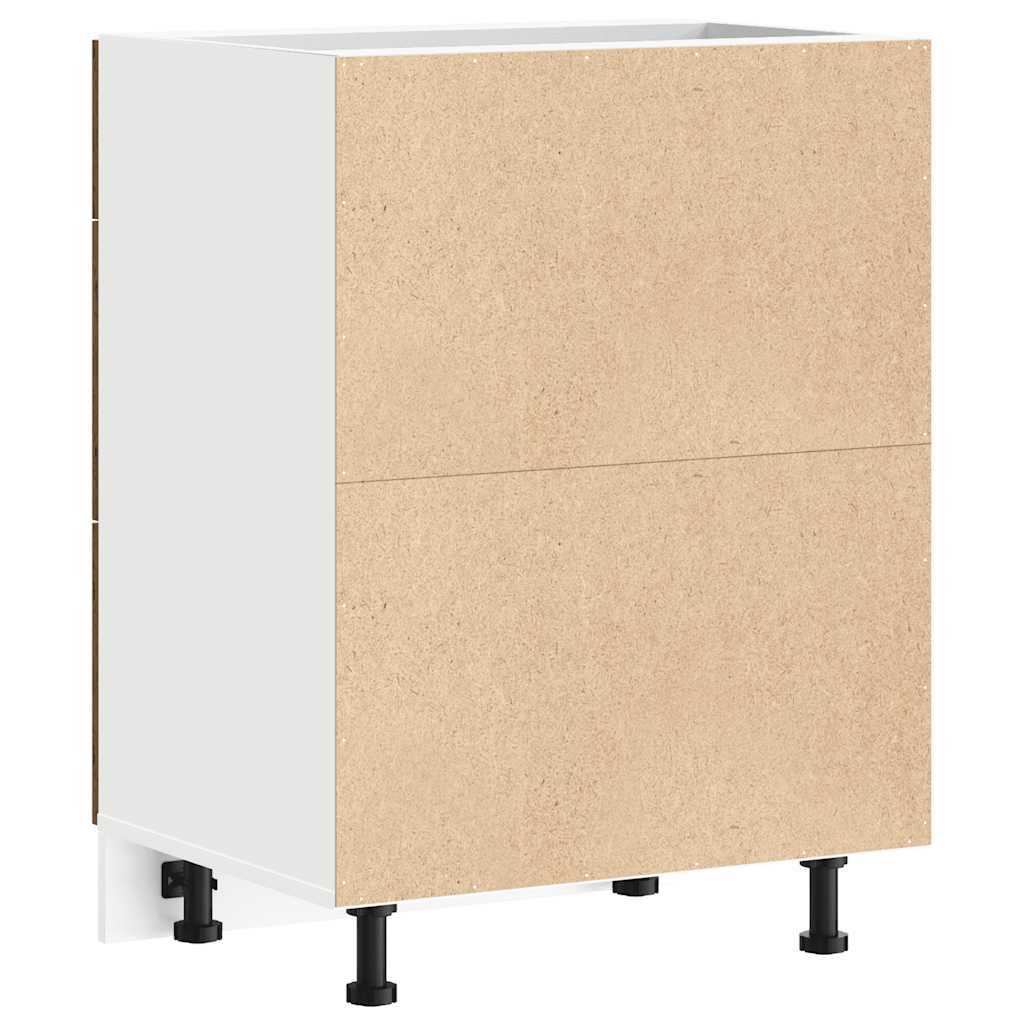 Köksinredning Underskåp “Lyon” Åldrat Trä