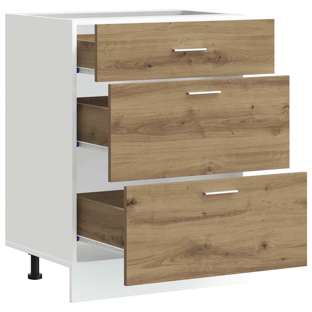 Köksinredning Underskåp “Lyon” kök hantverksmässigt i ek