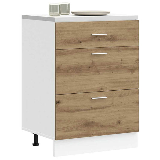 Köksinredning Underskåp “Lyon” kök hantverksmässigt i ek