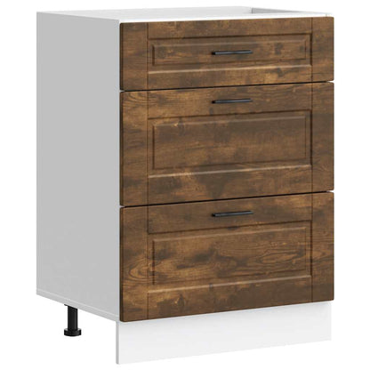 Köksinredning Underskåp Porto Rökfärgad ek