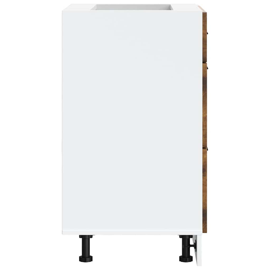 Köksinredning Underskåp Porto Rökfärgad ek