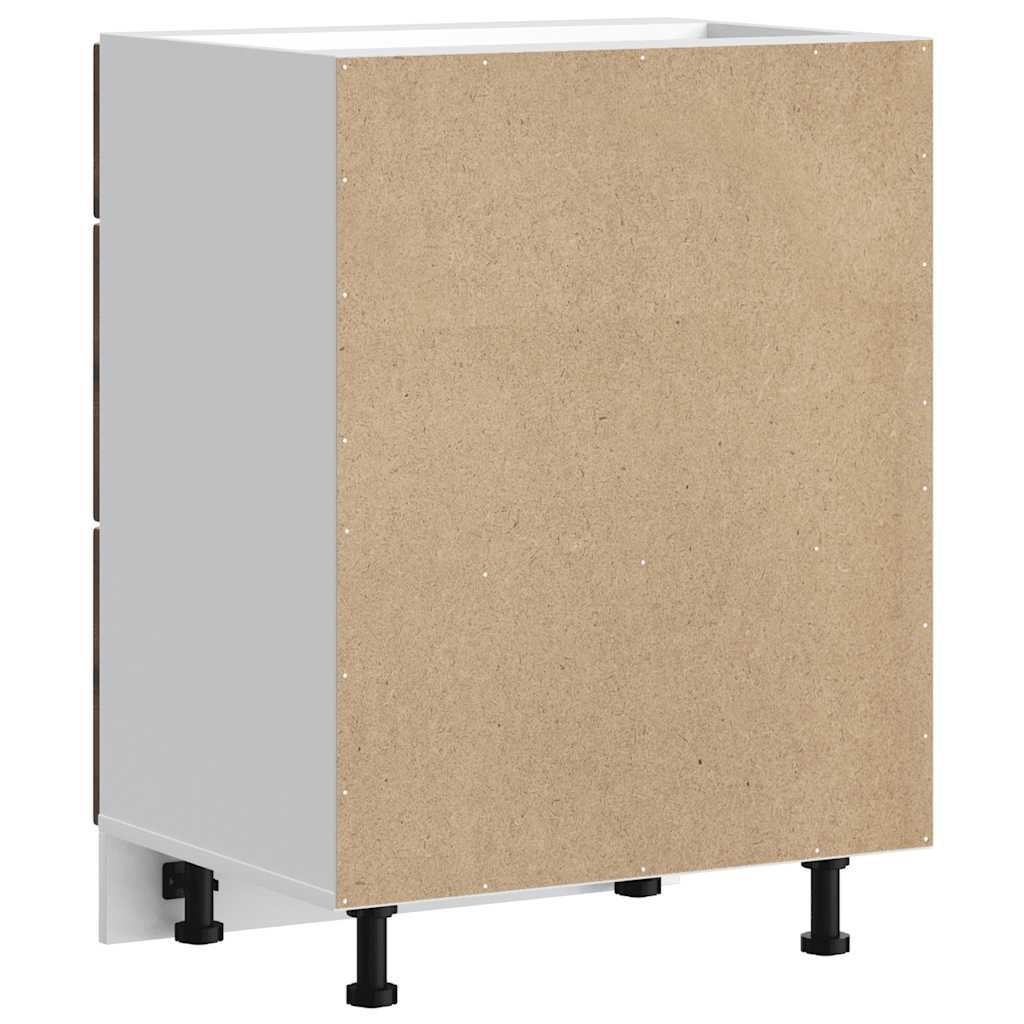 Köksinredning Underskåp Porto Rökfärgad ek