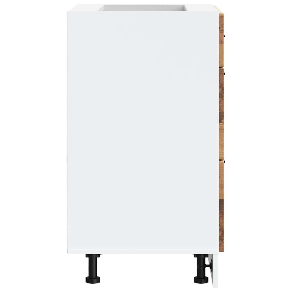 Köksinredning Underskåp Porto Åldrat Trä