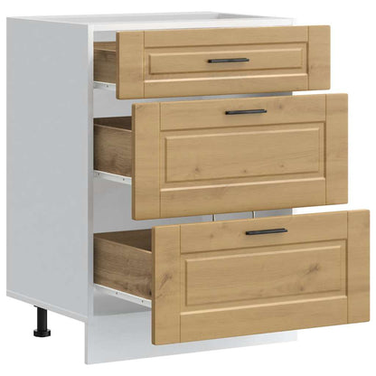 Köksinredning Underskåp Porto Artisan ek