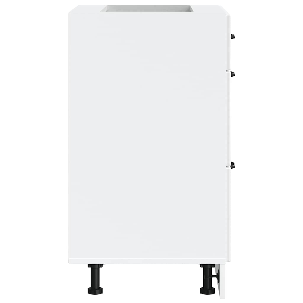 Köksinredning Underskåp Lucca Högglans Vit