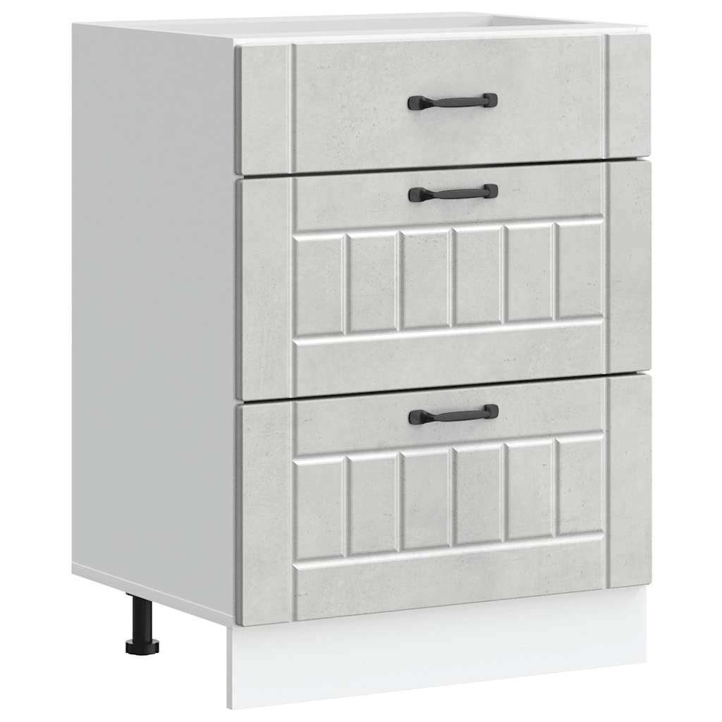 Köksinredning Underskåp Lucca Betonggrå