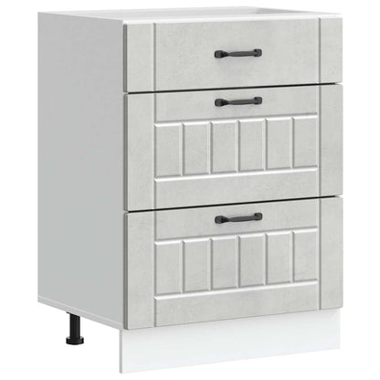 Köksinredning Underskåp Lucca Betonggrå