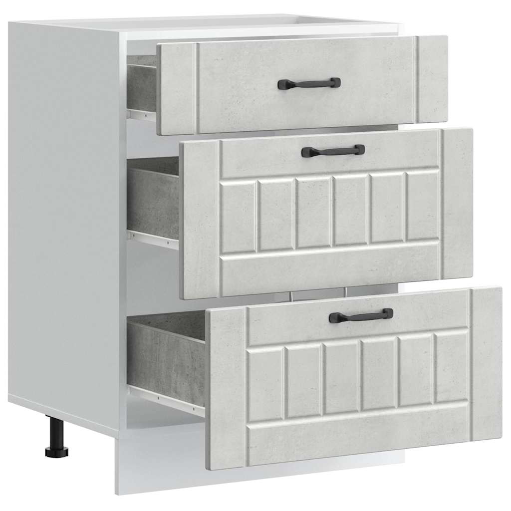 Köksinredning Underskåp Lucca Betonggrå