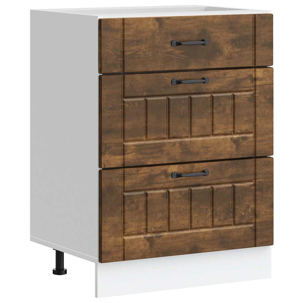 Köksinredning Underskåp Lucca Rökfärgad ek