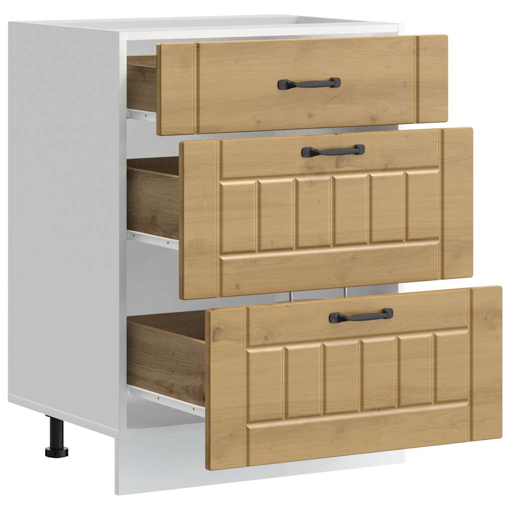 Köksinredning Underskåp Lucca Artisan ek