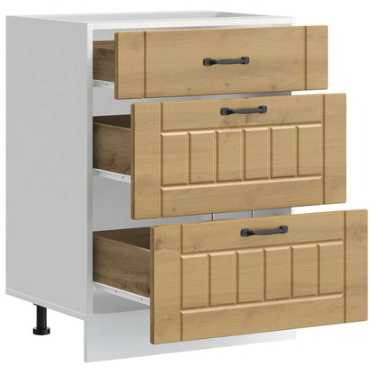 Köksinredning Underskåp Lucca Artisan ek