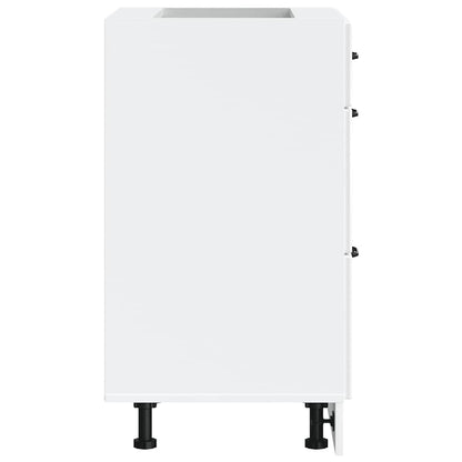 Köksinredning Underskåp Kalmar Högglans Vit