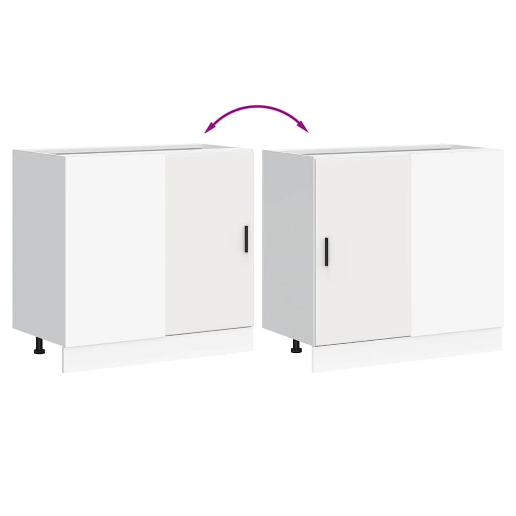 Köksinredning Underskåp med diskbänk “Lyon” vit